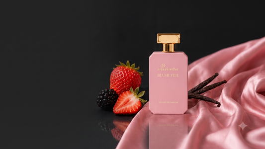 Blush Veil with berries and vanilla for a guide to smooth versus plasticky sweet perfume