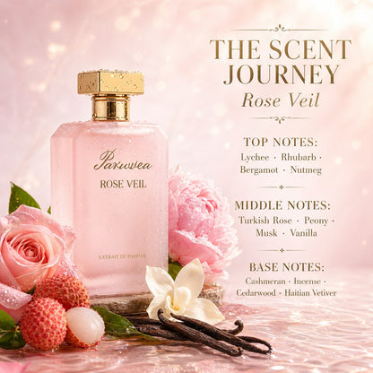 Paruvea Rose Veil  Extrait De Parfum