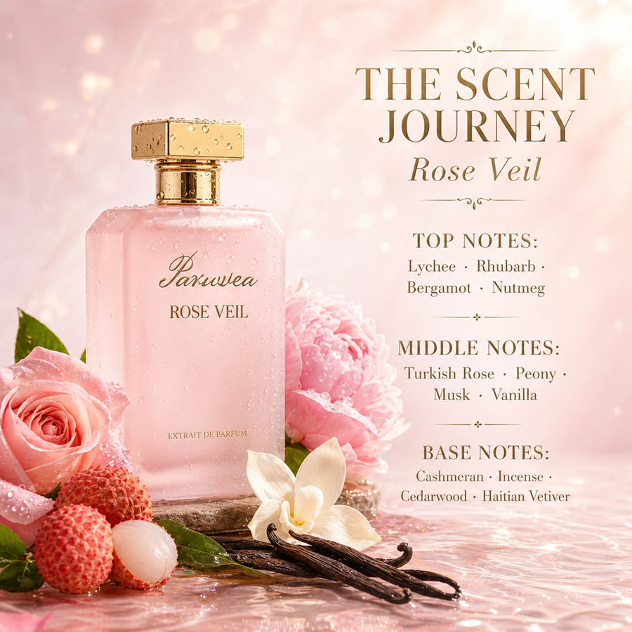 Paruvea Rose Veil  Extrait De Parfum